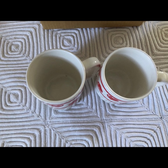 NIB VINTAGE LILLIAN VERNON HEART MUGS - Picture 4 of 7